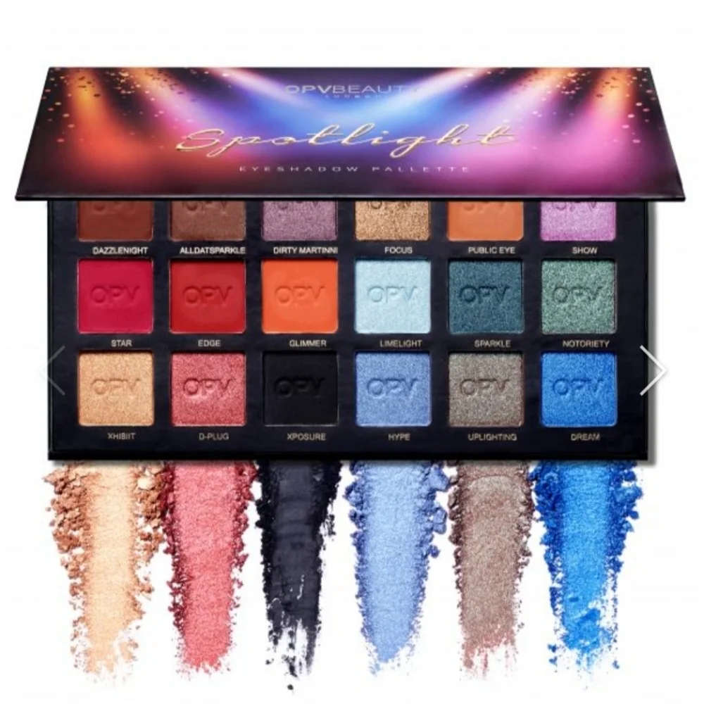 Spotlight Eyeshadow Palette - Vibrant Multi-Color